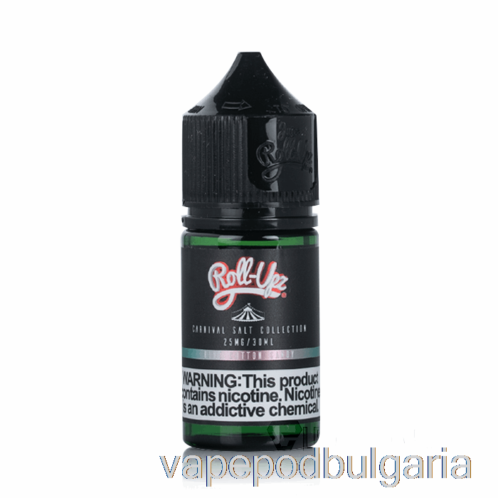 Vape Bulgaria Blue Cotton - Carnival Salt - Juice Roll-upz - 30ml 25mg